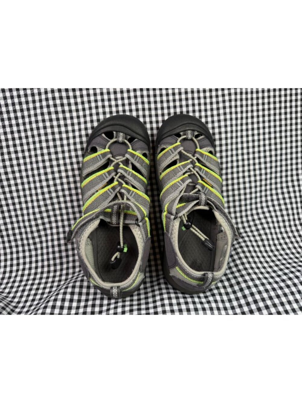 KEEN Newport H2 Sandals Women’s 7.5 Men’s 6 Gray Green Water Hiking Shoes
